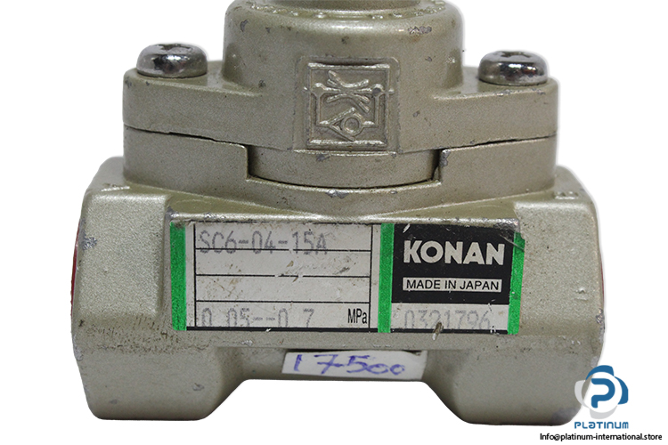 konan-SC6-04-15A-flow-control-valve-(used)-1