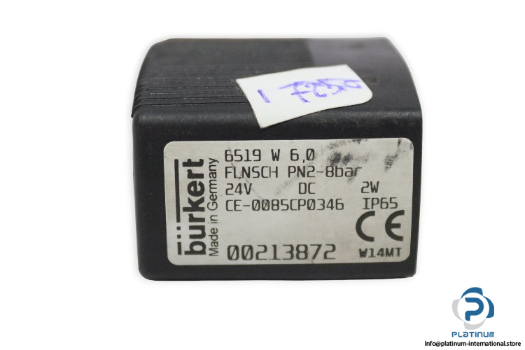 burkert-6519-W-6.0-FLNSCH-solenoid-coil-(new)-1