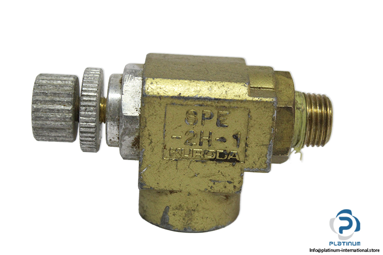 kuroda-SPE-2H-1-speed-controller-valve-(used)-1