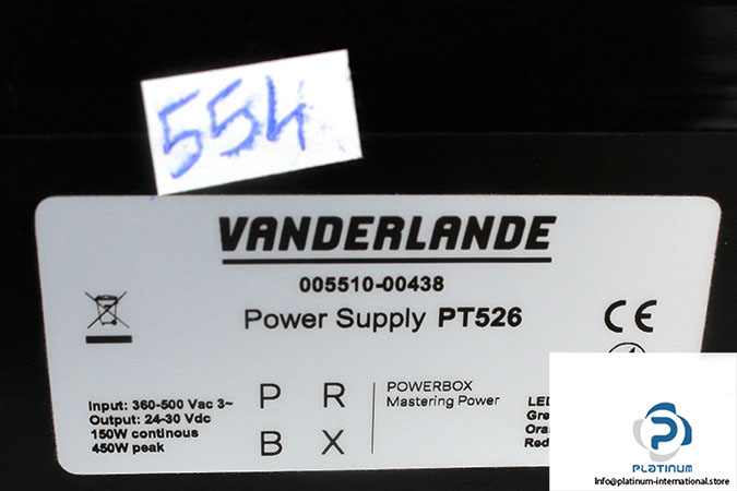 vanderlande-pt526-power-supply-used-2
