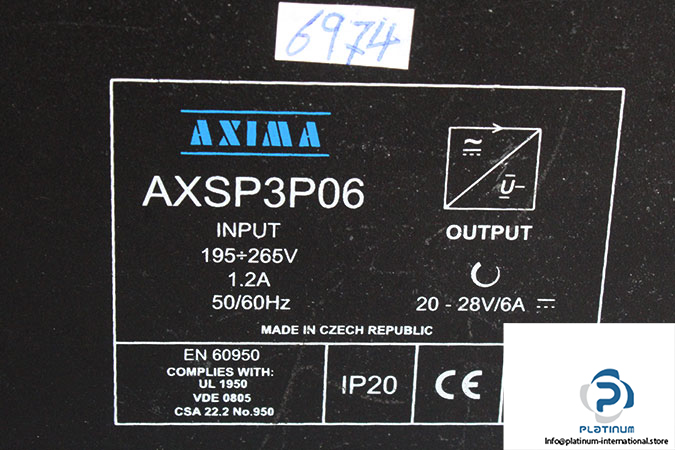 axima-AXSP3P06-power-supply-(used)-2