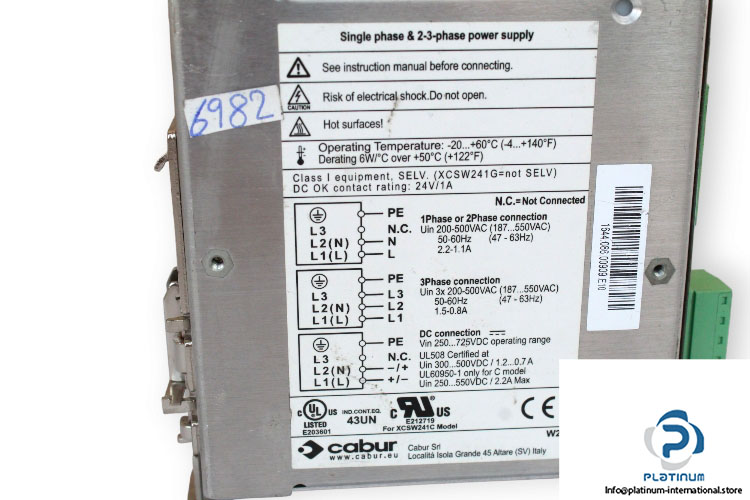 cabur-XCSW241C-power-supply-(used)-2