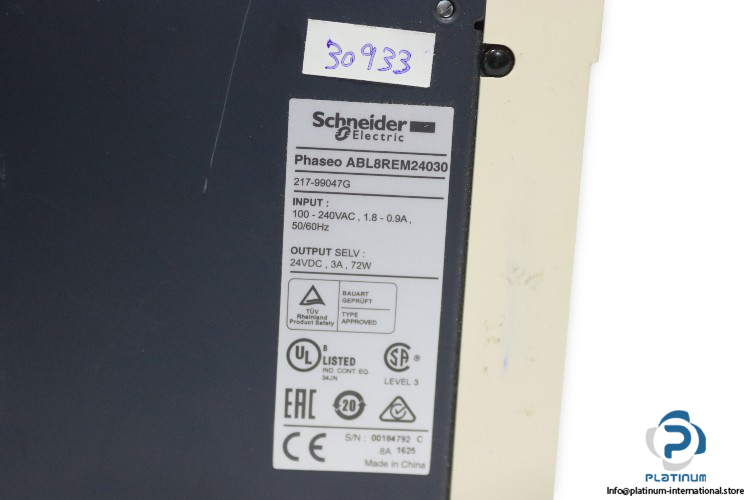 schneider-ABL8REM24030-regulated-switch-power-supply-(Used)-2