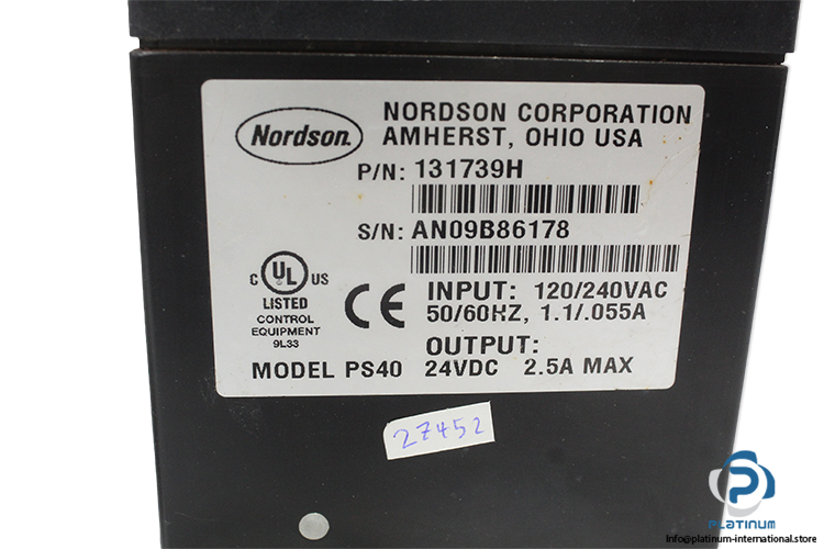 nordson-PS40-power-supply-(Used)-3