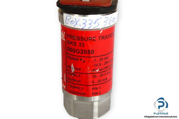 Danfoss-AKS-33-060G2050-pressure-transmitter-(used)-3
