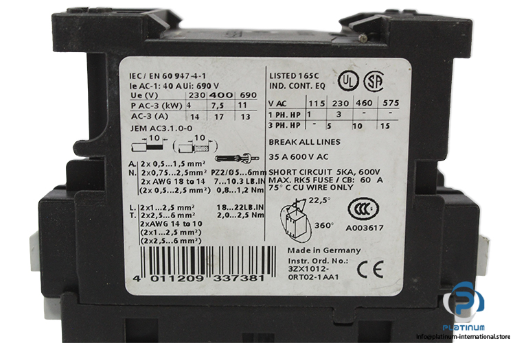 siemens-3RT1025-1AC20-power-contactor-(New)-3