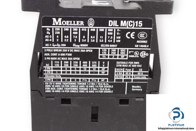 moeller-DILM15-10-contactor-(new)-2