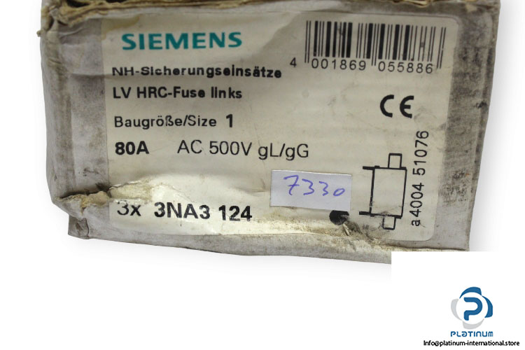 siemens-3NA3-124-lv-hrc-fuse-link-(New)-2