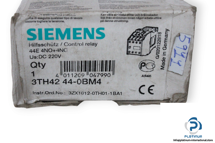 siemens-3TH42-44-0BM4-contactor-relay-(New)-3