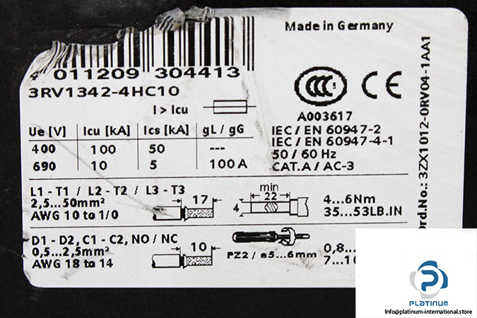 siemens-3RV1342-4HC10-circuit-breaker-(used)-1