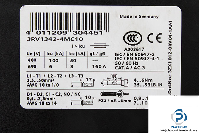 siemens-3RV1342-4MC10-circuit-breaker-(used)-1