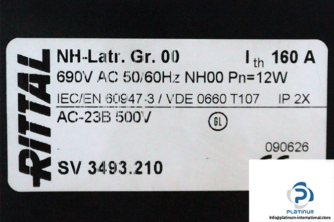 rittal-NH-LATR.GR.00-fuse-switch-disconnector-(New)-2
