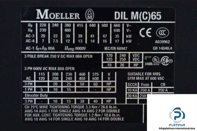 moeller-DIL-M65-contactor-(used)-3