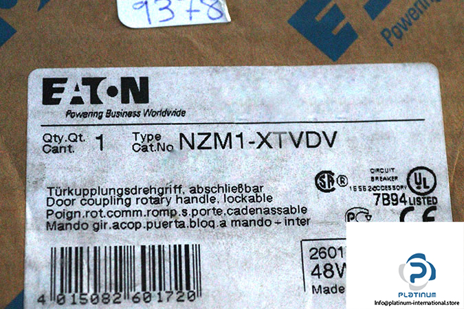 eaton-NZM1-XTVDV-door-coupling-rotary-handle-(New)-4