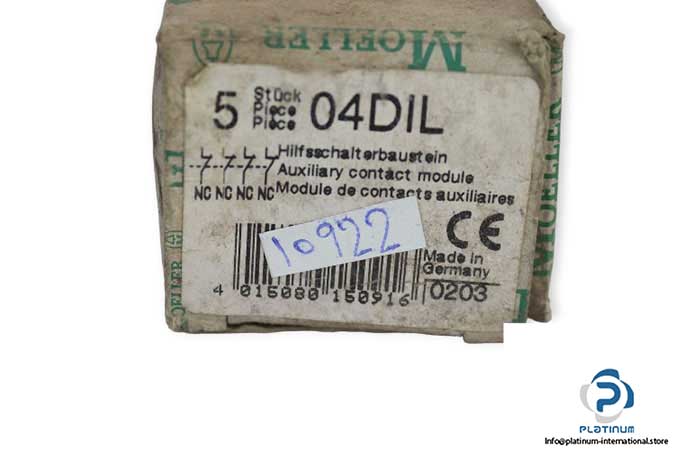 moeller-04DIL-auxiliary-contact-module-(new)-1