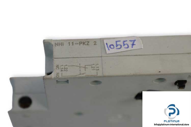 moeller-NHI11-PKZ2-side-mount-auxiliary-contact-(used)-2