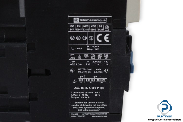 telemecanique-LC1-D40-11F7-contactor-(new)-4