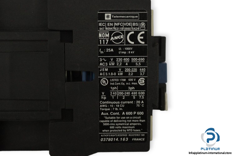 telemecanique-LC1-D0901P7-contactor-(new)-3