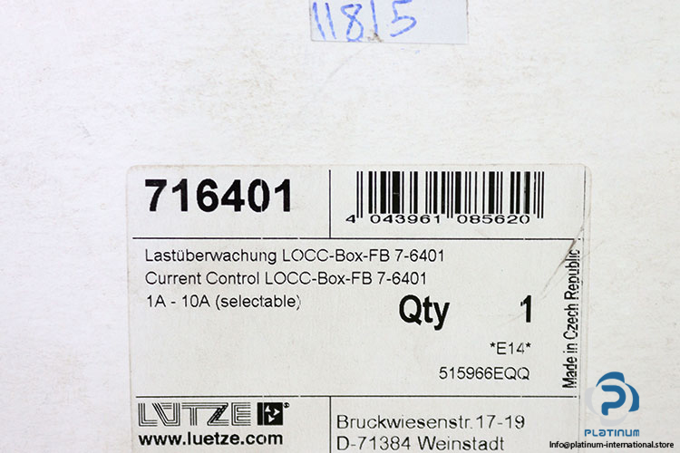 lutze-LOCC-Box-FB-7-6401-electronic-circuit-breaker-(New)-2