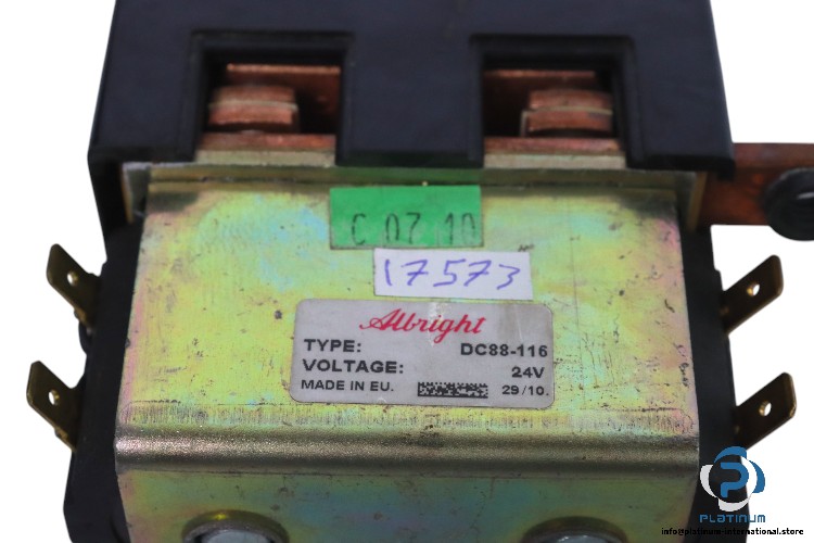 albright-DC88-116-reversing-contactor-(used)-2