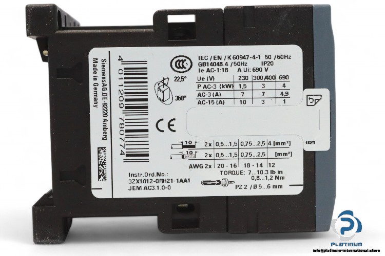 siemens-3RT2015-1BB41-power-contactor-(new)-3