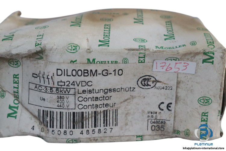 moeller-DIL00BM-G-10-contactor-(new)-4