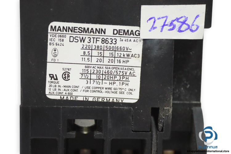 mannesmann-demag-DSW-3TF8633-110-V-AC-COIL-reversing-contactor-(used)-2
