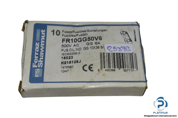 Ferraz-shawmut-FR10GG50V6-cylindrical-fuse(new)-4
