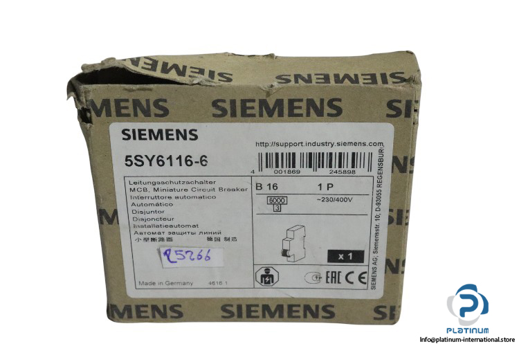 siemens-5SY6116-6-miniature-circuit-breaker-(new)-1