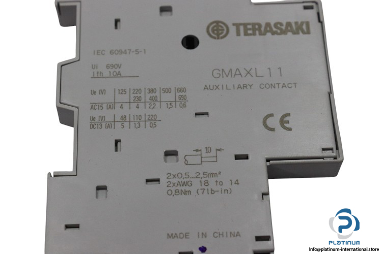 terasaki-GMAXL11-auxiliary-contact-block-(new)-2