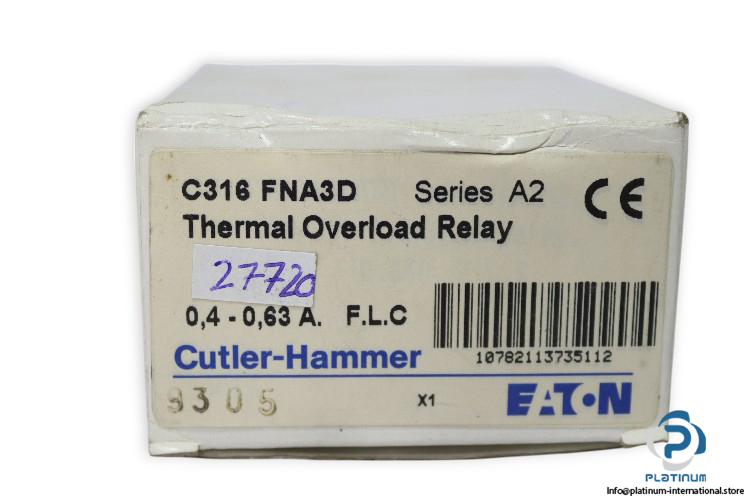 eaton-C316-FNA3D-thermal-overload-relay-new-3