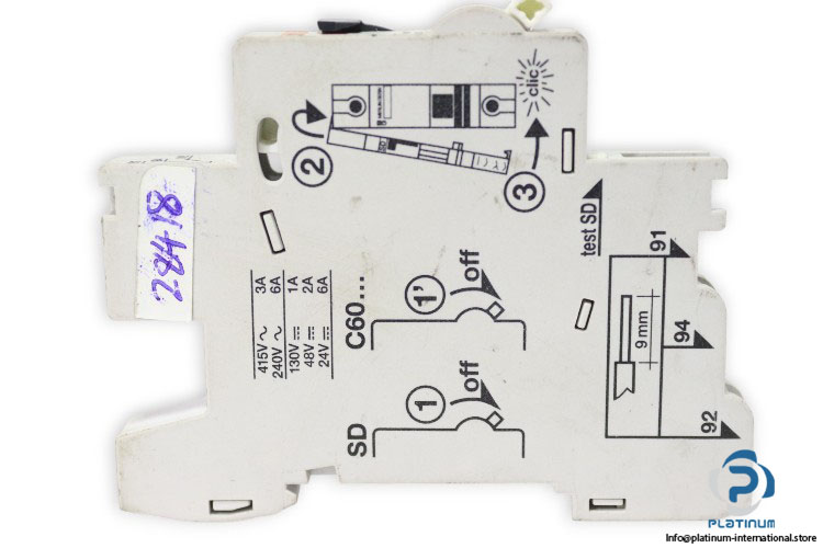 merlin-gerin-SD-auxiliary-contact-block-(Used)-2