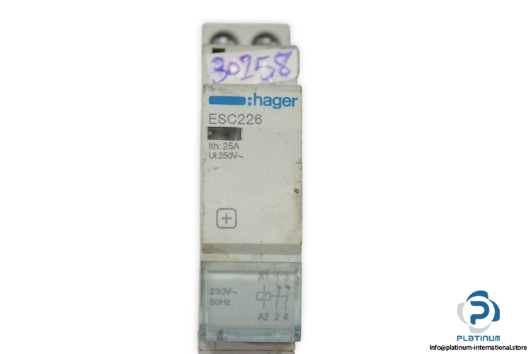 hager-ESC226-contactor-(used)-1
