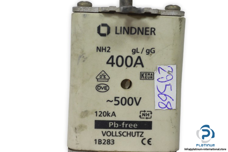 lindner-NH2-1B283-400a-fuse-link-(New)-1