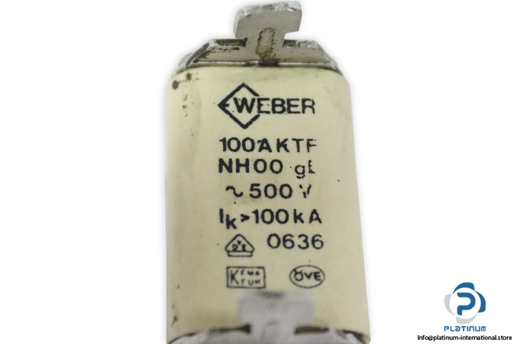 weber-NH00-KTF-100a-fuse-link-(Used)-1