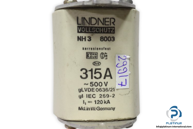 lindner-NH3-8003-315a-fuse-link-(New)-1
