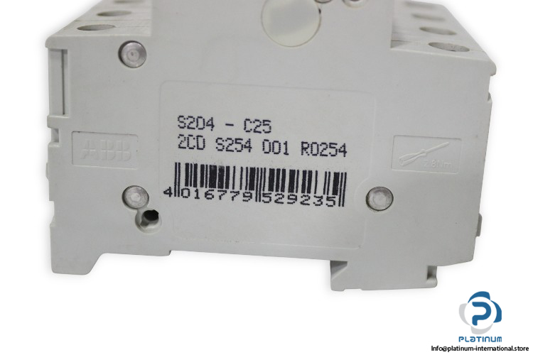 abb-S204-C25-miniature-circuit-breaker-(Used)-3