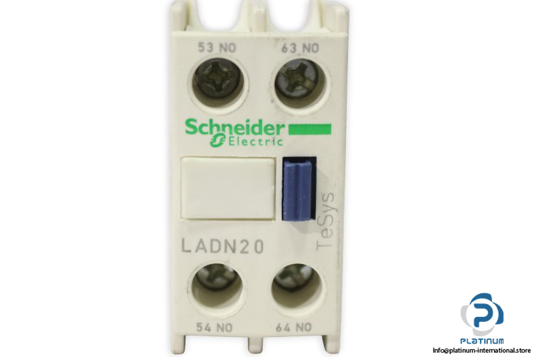 schneider-LADN20-auxiliary-contact-block-(Used)-1