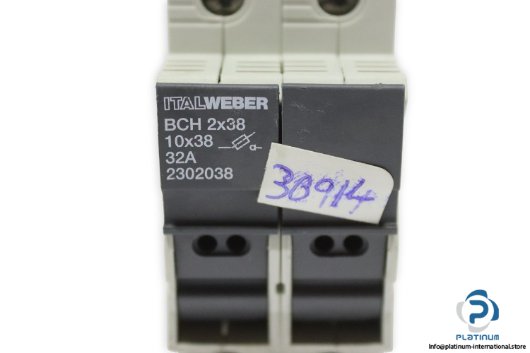 italweber-BCH-2X38-fuse-switch-holder-(Used)-1