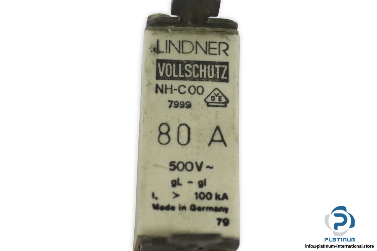 lindner-NH-C00-7999-gl-gi-80a-100ka-fuse-link-(Used)-1