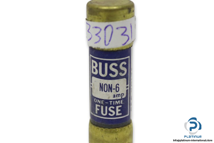 bussmann-NON6-non-current-limiting-one-time-fuse-(New)-2