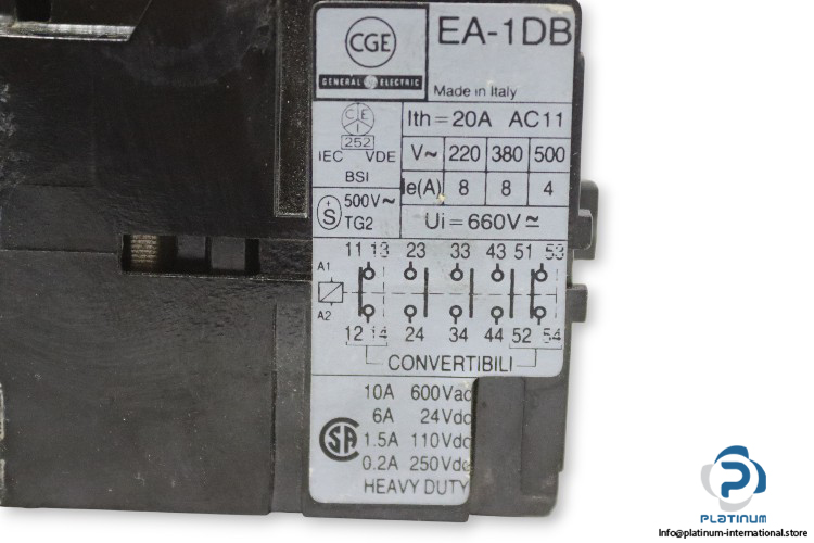 general-electric-EA-1DB-contactor-(Used)-3
