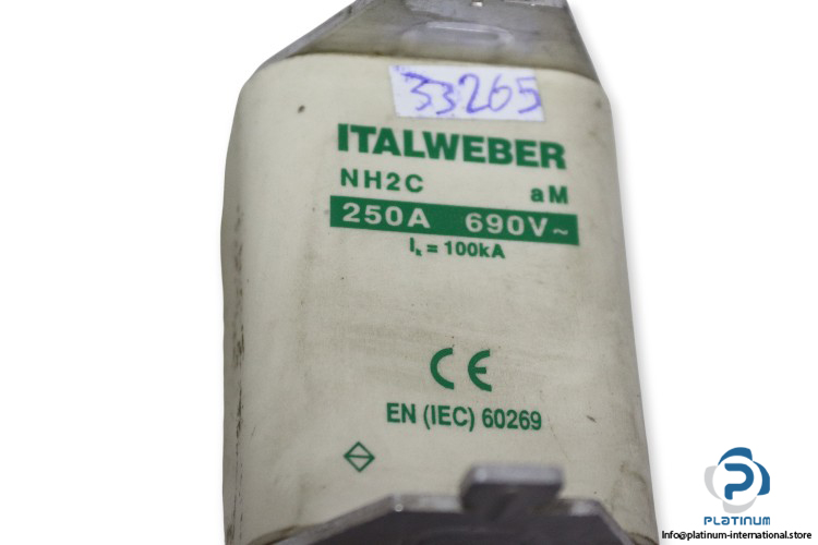 italweber-NH2C-250A-fuse-link-(New)-1