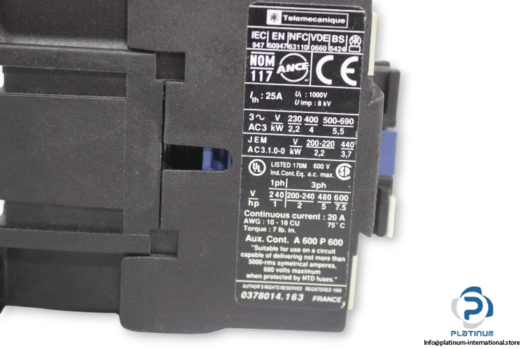 telemecanique-LC1-D09-01-contactor-(New)-3