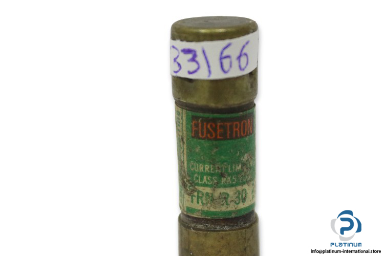 bussmann-FRN-R-30-current-limiting-time-delay-fuse-(Used)-1
