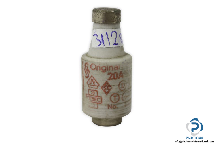 original-diazed-5SB2-7-gl-gi-20a-bottle-fuse-link-(Used)-1