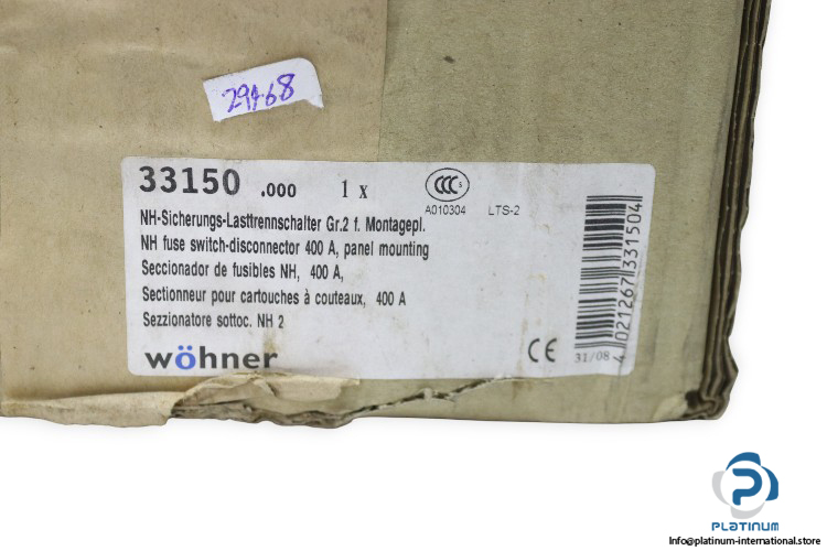 wohner-33150.000-nh-switch-disconnector-(New)-6