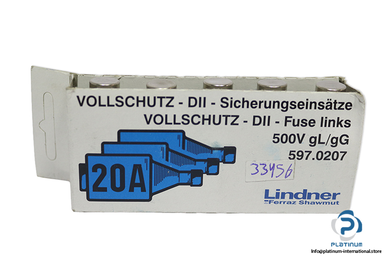lindner-597.0207-DII-GL-GG-20a-bottle-fuse-link-(New)-1