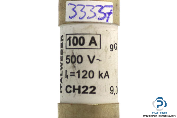 italweber-1441099-100a-cylindrical-fuse-link-(New)-2