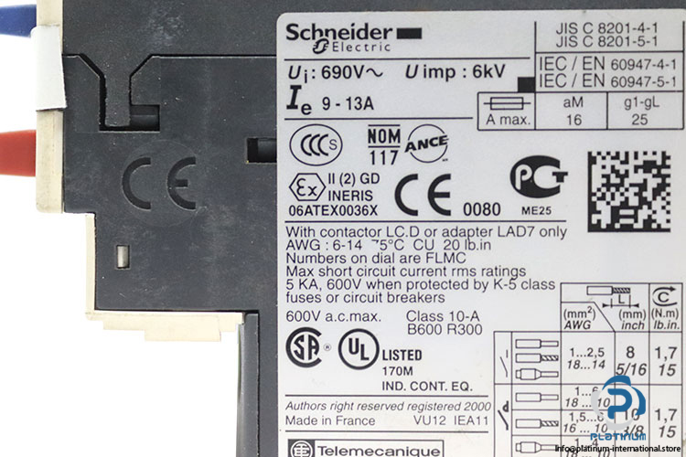 schneider-lrd-16-thermal-overload-relay(used)-2